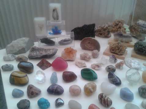 Sbírka kamenů a krystalů