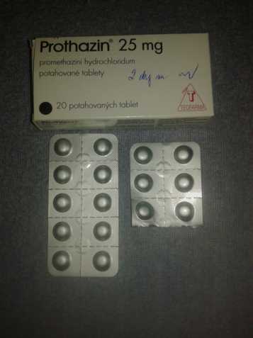 Prodám Prothazin 16 tablet